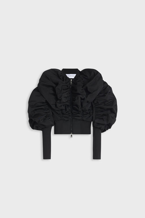 COUTURE PUMPKIN BOMBER