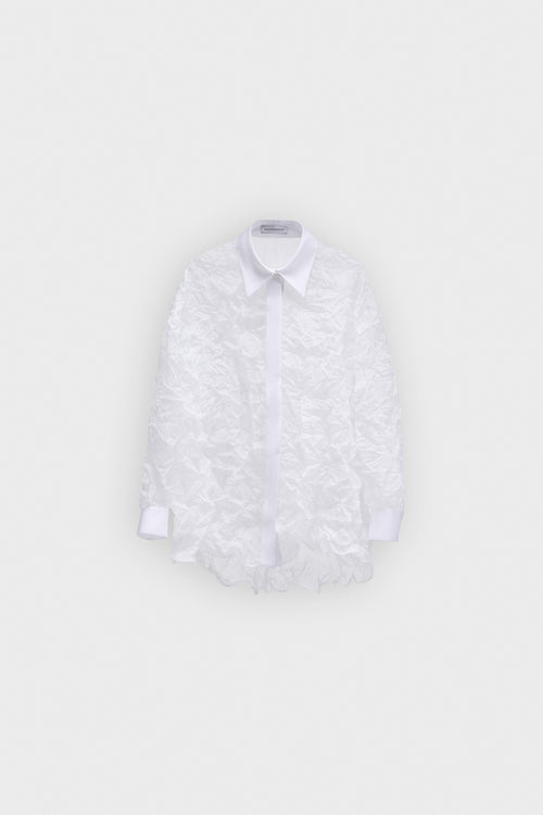 CRINKLE OVERSIZED SHIRT