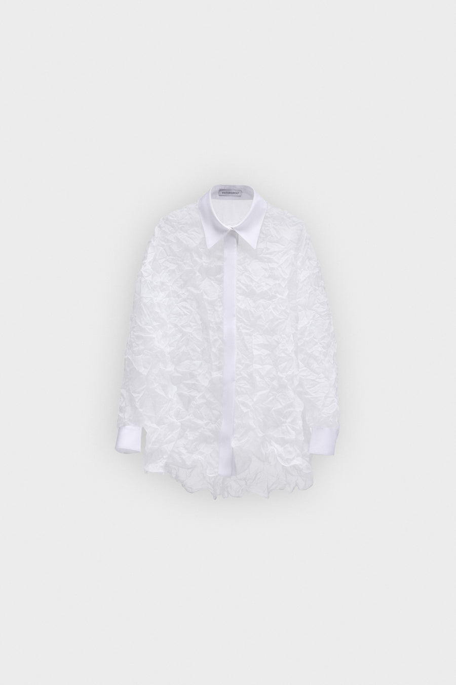 CRINKLE OVERSIZED SHIRT