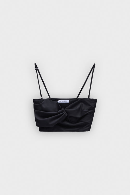 LINEN-SILK BLEND BRALETTE
