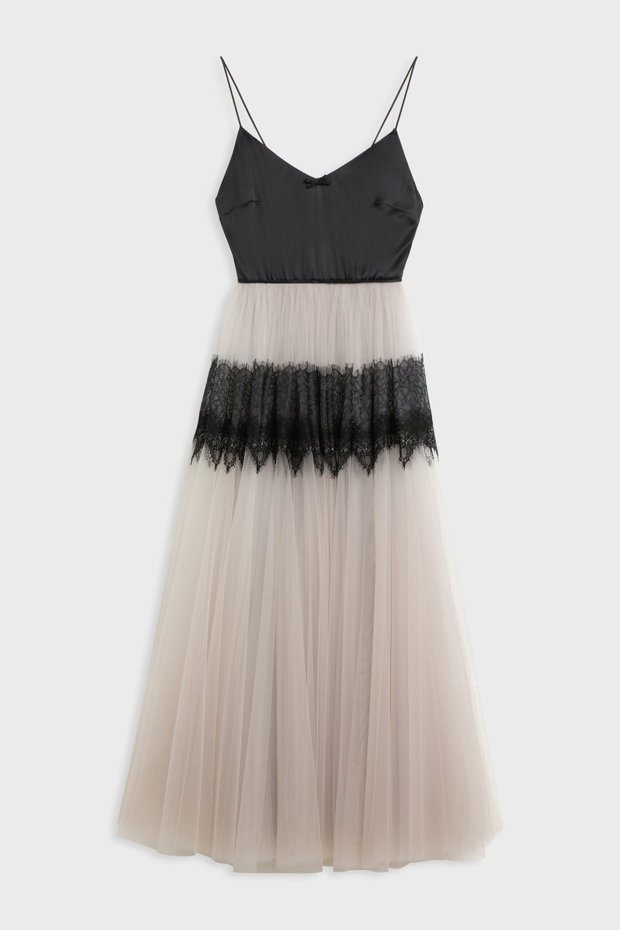 TULLE & LACE CAMI GOWN