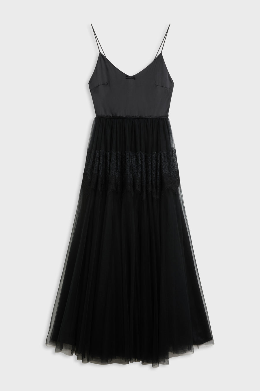 TULLE & LACE CAMI GOWN
