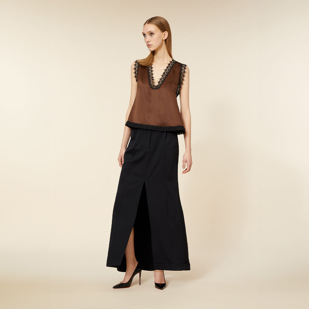 【VIKTOR & ROLF】SUPER STAR TB028 BLACK スカート PADDED NYLON MINI SKIRT – Viktor&Rolf
