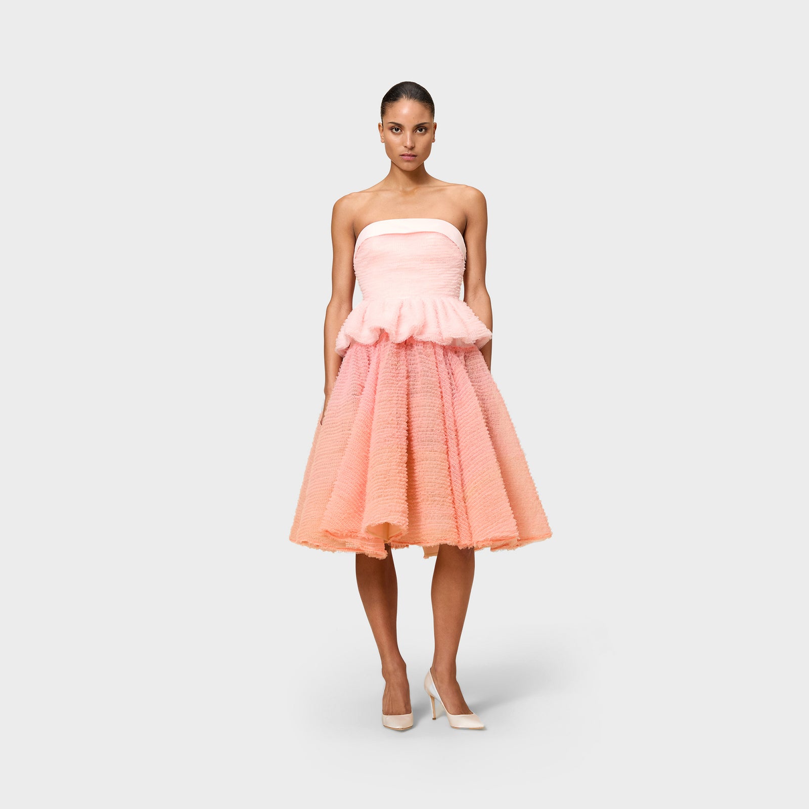 Hiand ハイアンドTulle Ruffles OP hiand Tulle Ruffles OP