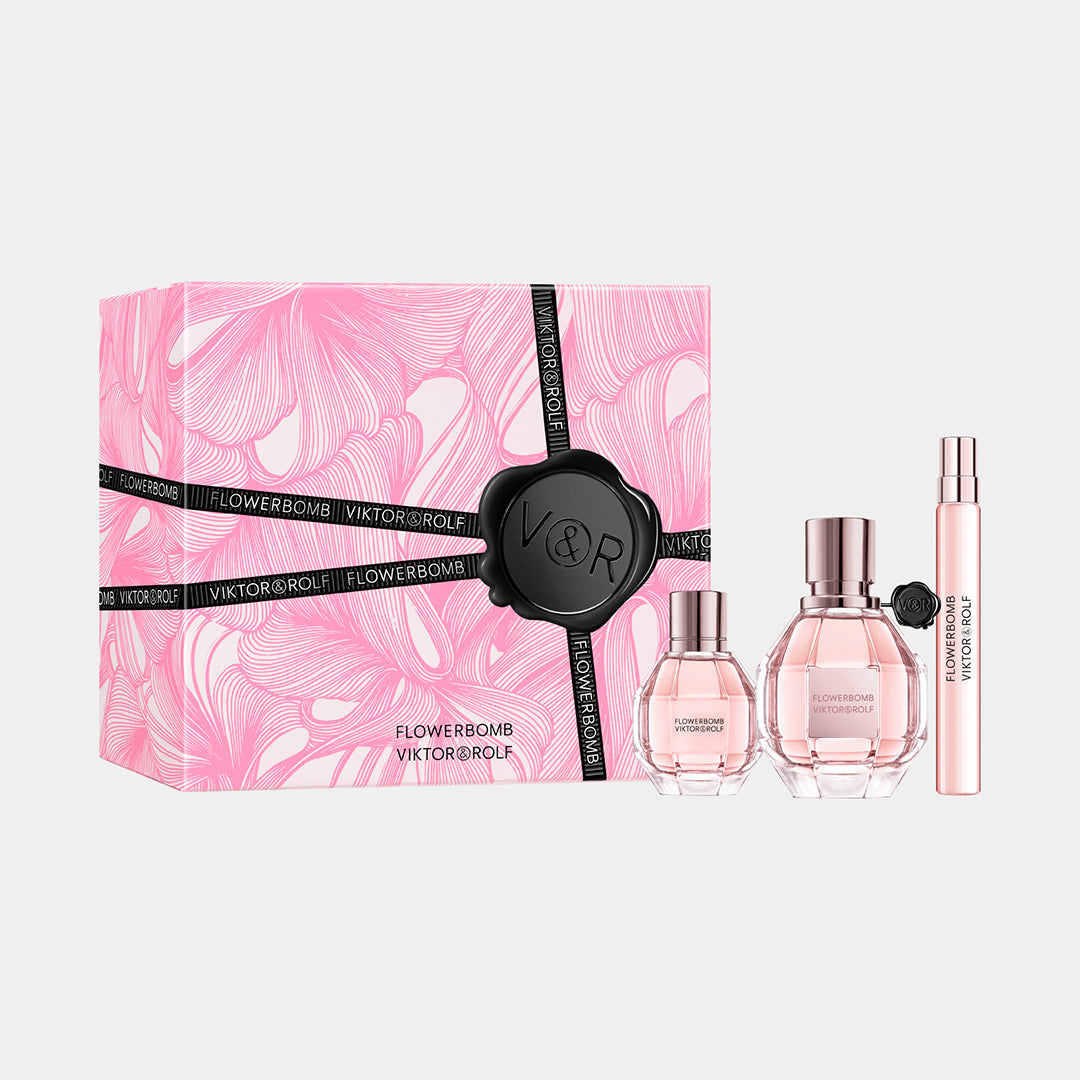 Viktor&Rolf's Flowerbomb Eau de Parfum Trio Gift Set