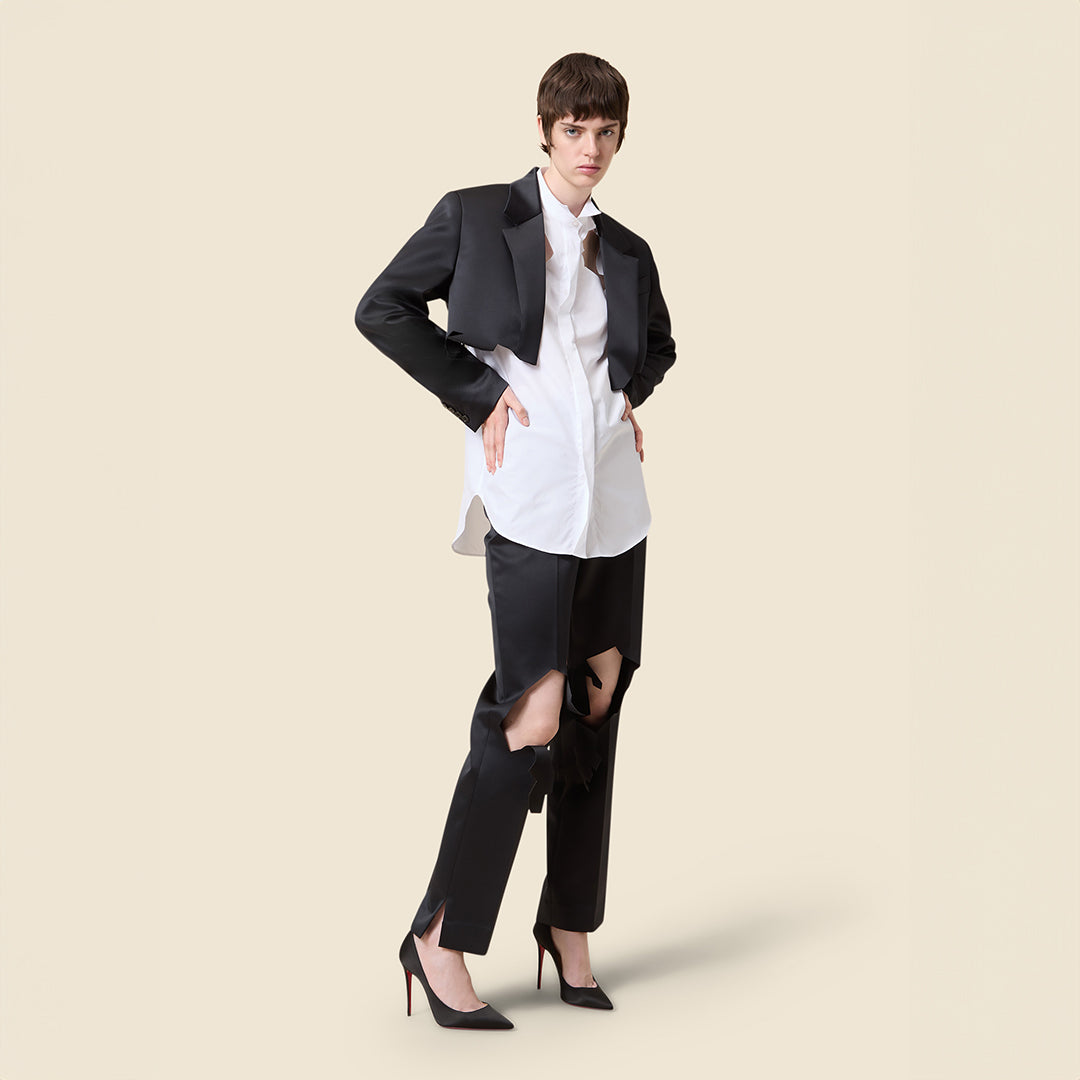 ジャケット・アウター Theory 25SS Satin Crepe Straight Blazer Satin Crepe Straight Blazer | WOMEN（レディース）｜Theory